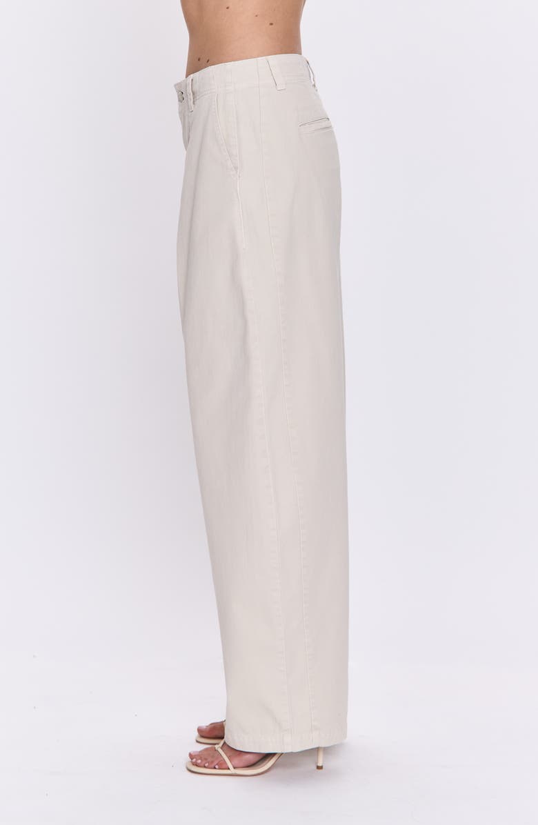 Pistola Eden Barrel Leg Pants, Alternate, color, Parchment