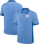 Jordan Brand Men's Jordan Brand Carolina Blue North Carolina Tar Heels 2025 Early Season Coaches Sideline Victory Stripe Performance Polo