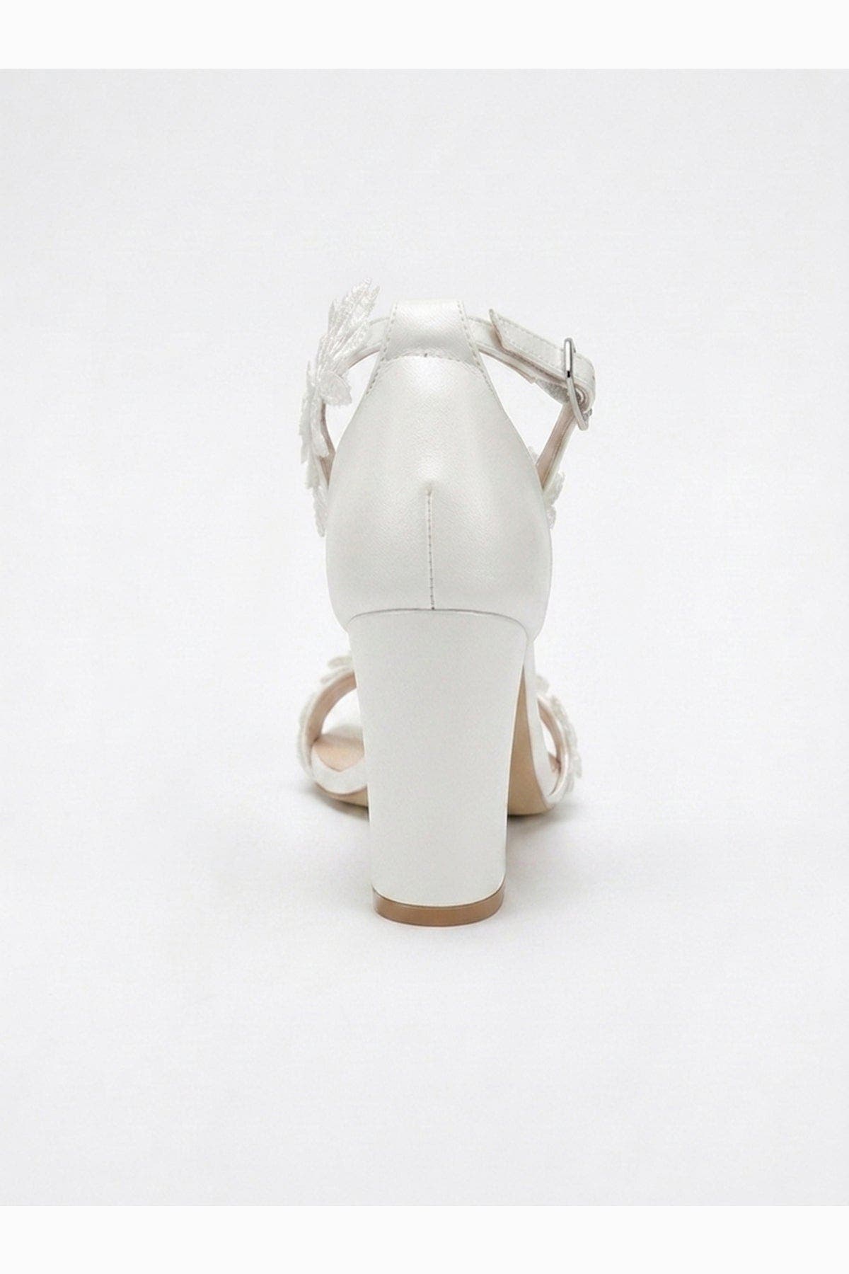 Lirielle Lace Wedding Heels, Alternate, color, Ivory