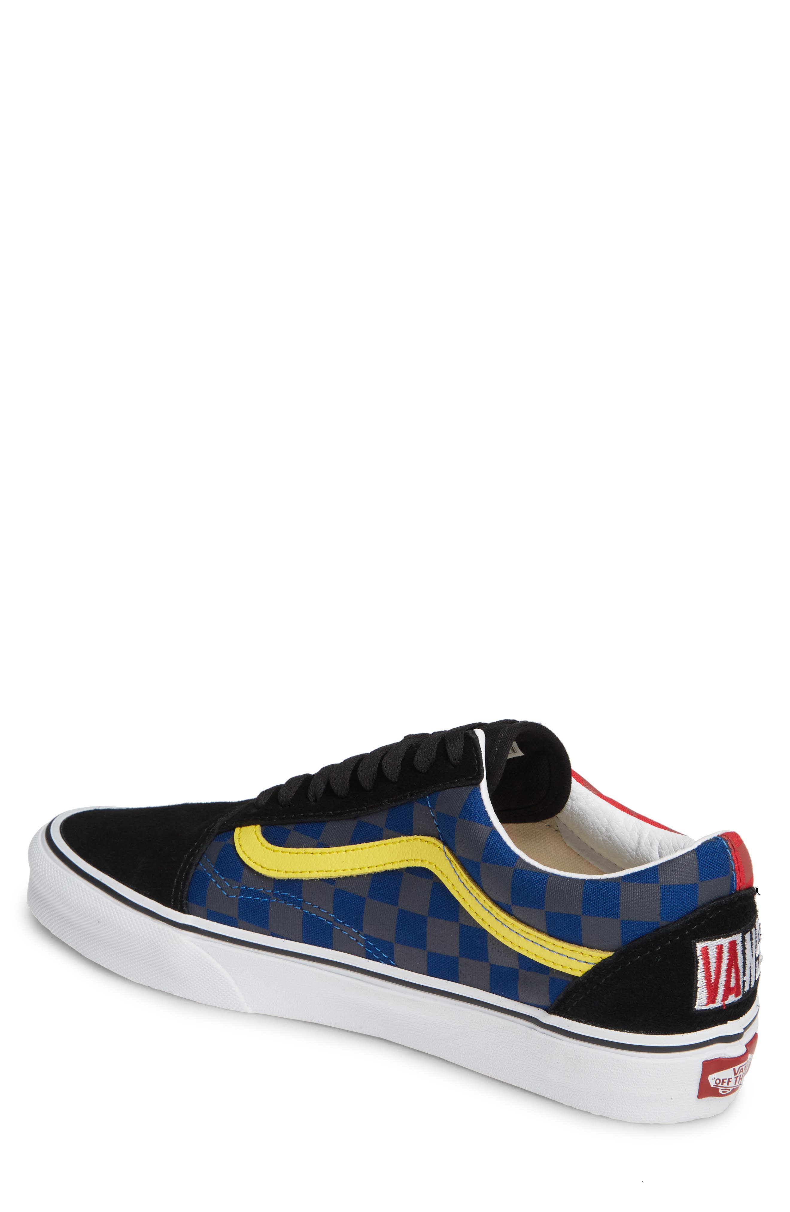 Old Skool Sneaker, Alternate, color, RALLY CHECKER/ MULTI/ BLACK