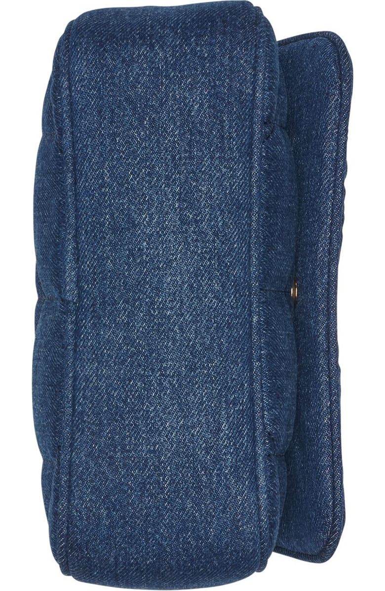 KARL LAGERFELD PARIS Voyage Crossbody, Alternate, color, Washed Denim