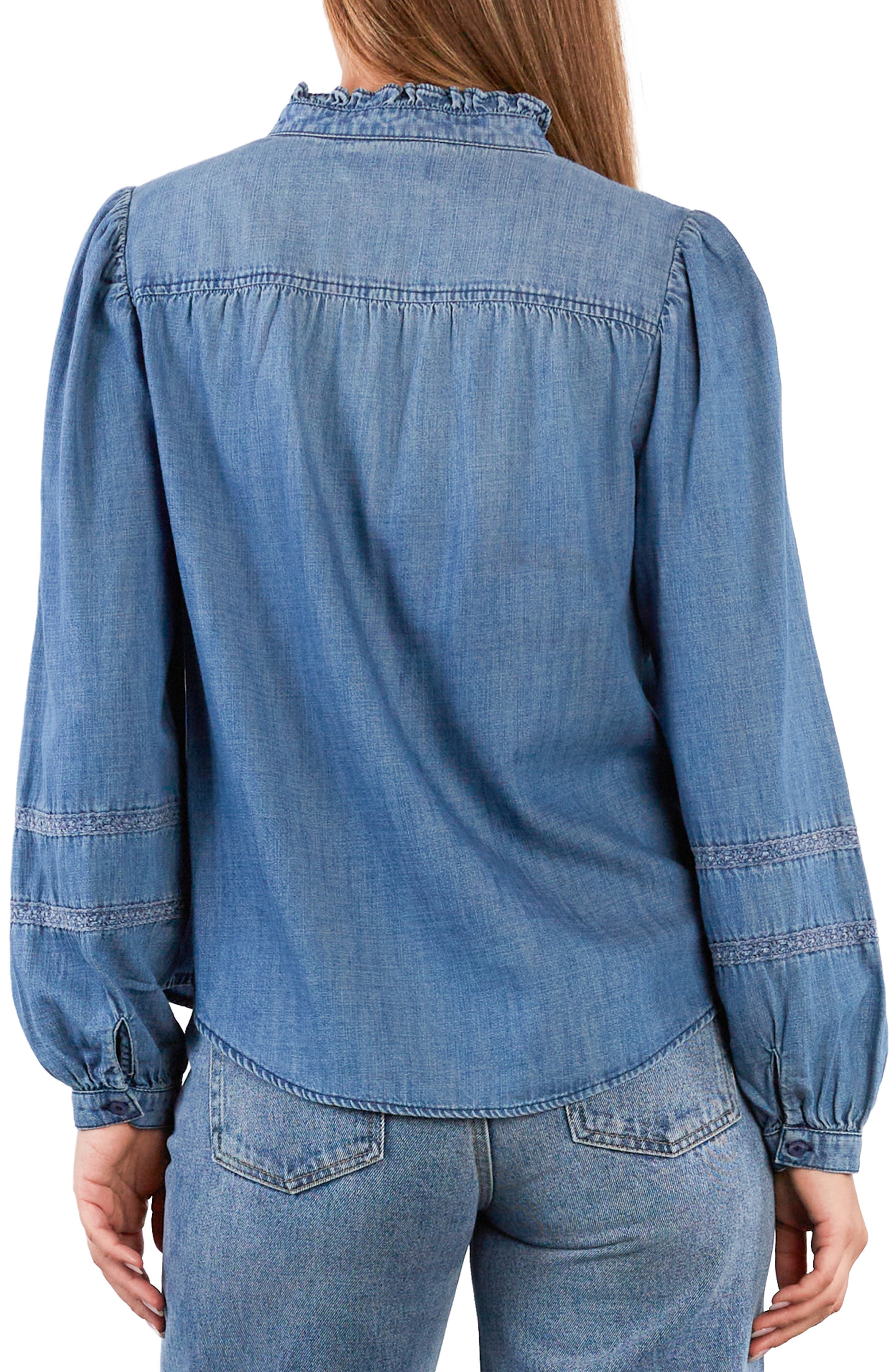 Lulu Ruffle & Lace Shirt - image 4