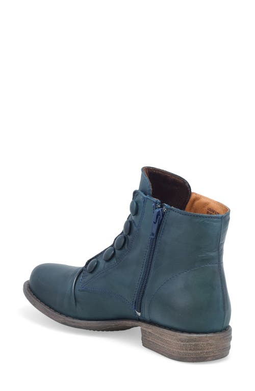 Miz Mooz Louise Block Heel Bootie In Blue