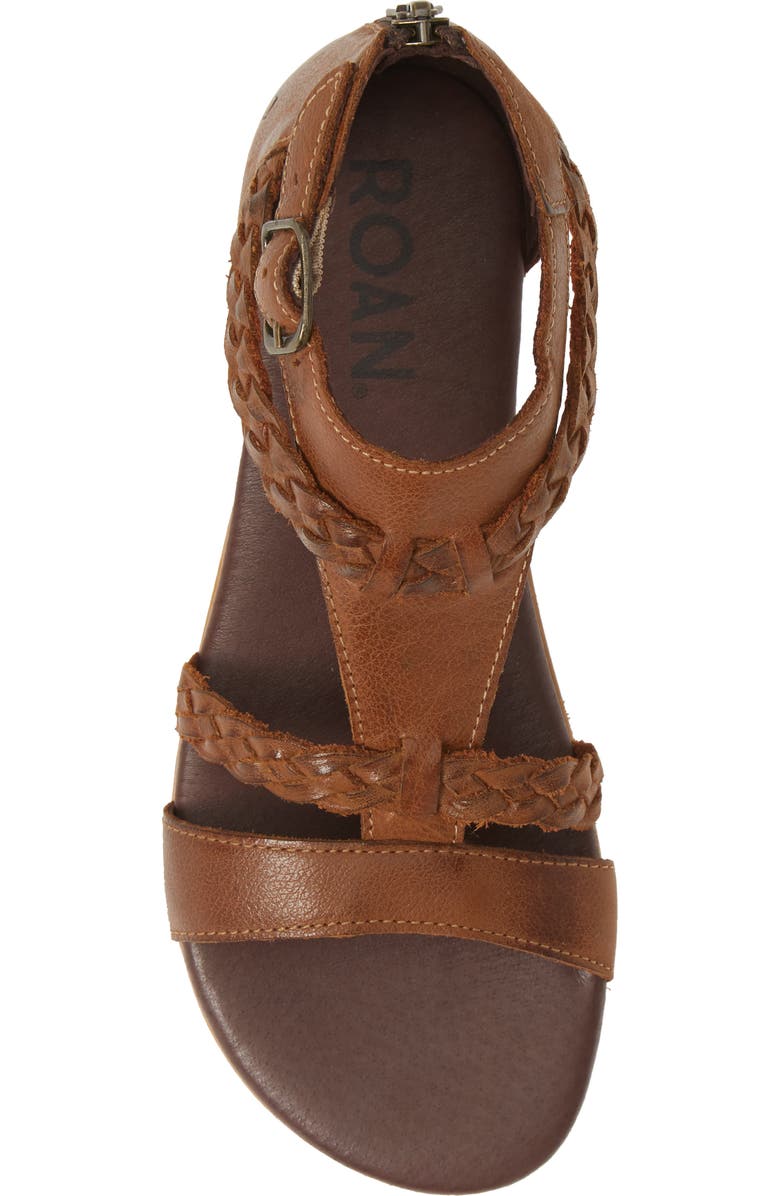 ROAN Posey Braided V-Strap Sandal, Alternate, color,