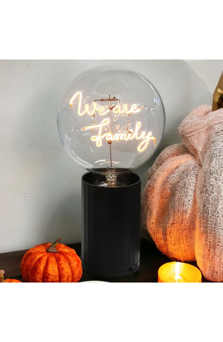 MITB We Are Family Portable Table Lamp, Alternate, color, Gold