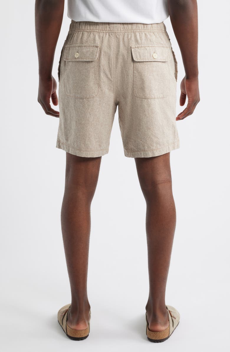 Rails Martin Linen & Cotton Shorts, Alternate, color,