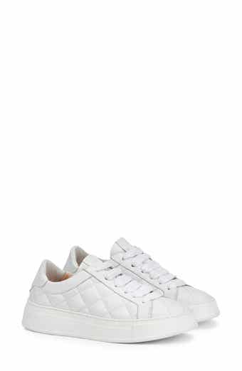 AGL Diamond Quilt Leather Sneaker