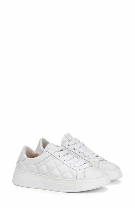 AGL Diamond Quilt Leather Sneaker