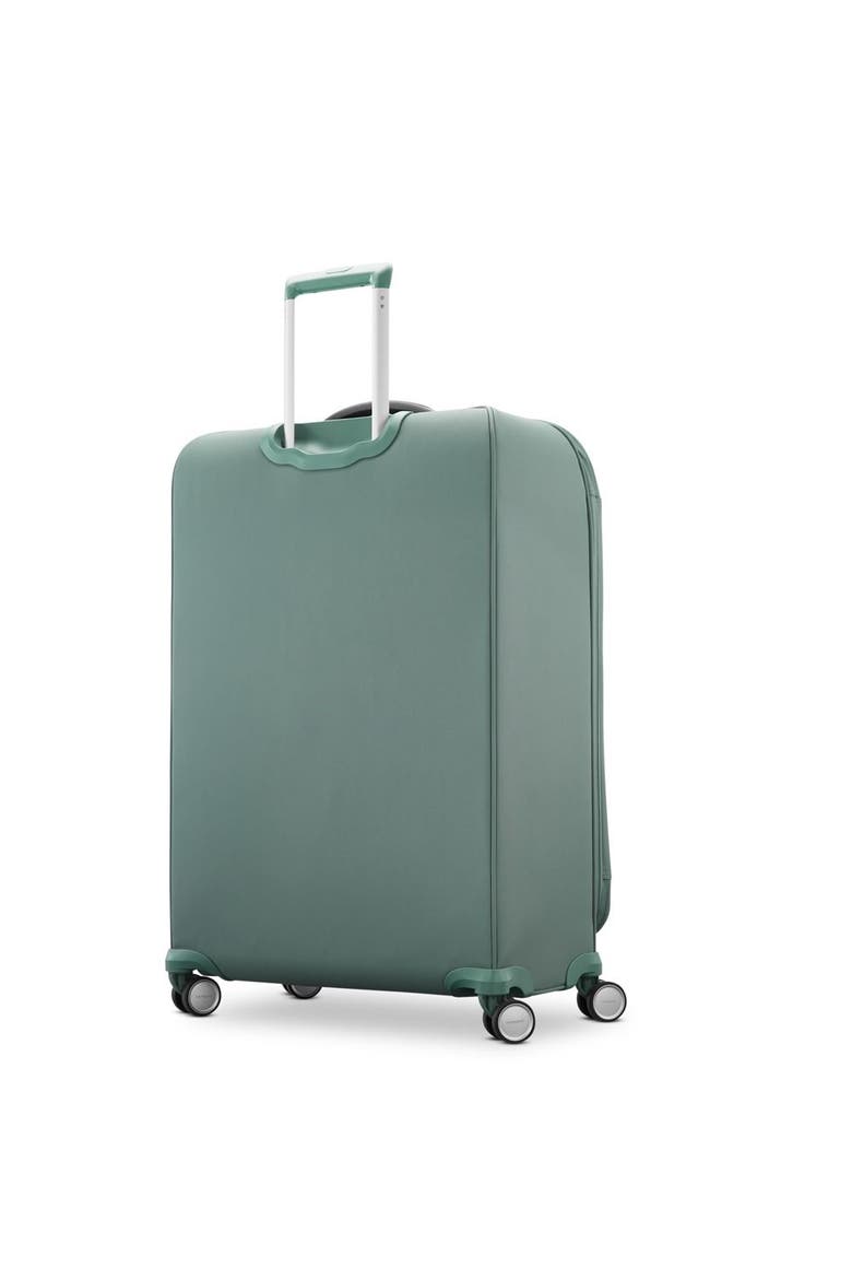 Elevation Softside Expandable 29" Large Checked Spinner Luggage, Alternate, color, Cypress Green