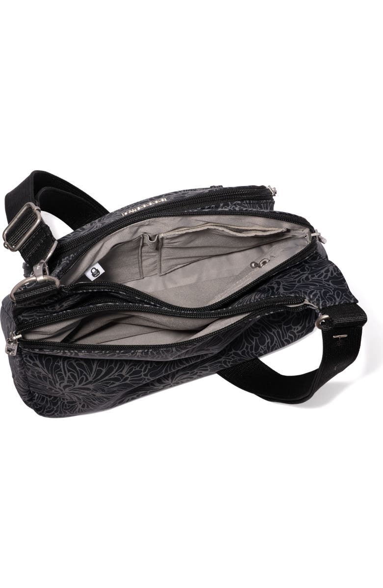 BAGGALLINI Securtex Anti-Theft Crossover Crossbody, Alternate, color, Midnight Blossom