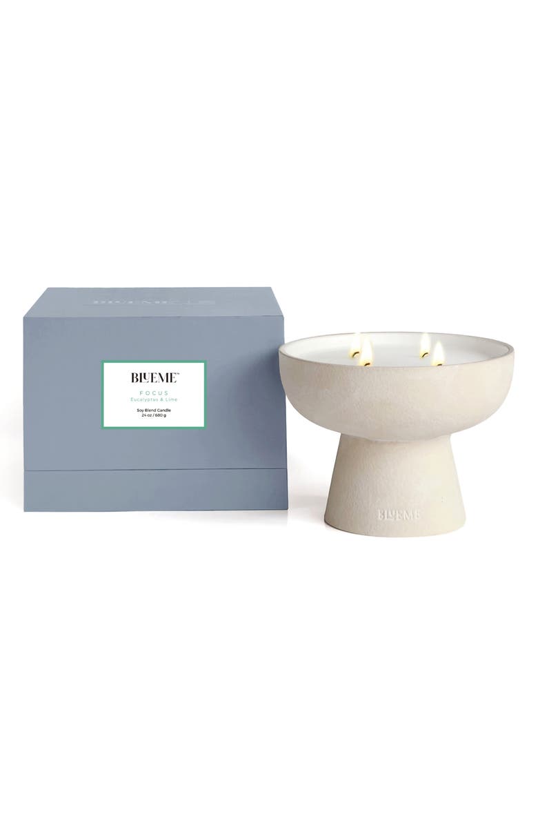 Blueme Focus Large Ceramic Candle, Main, color,