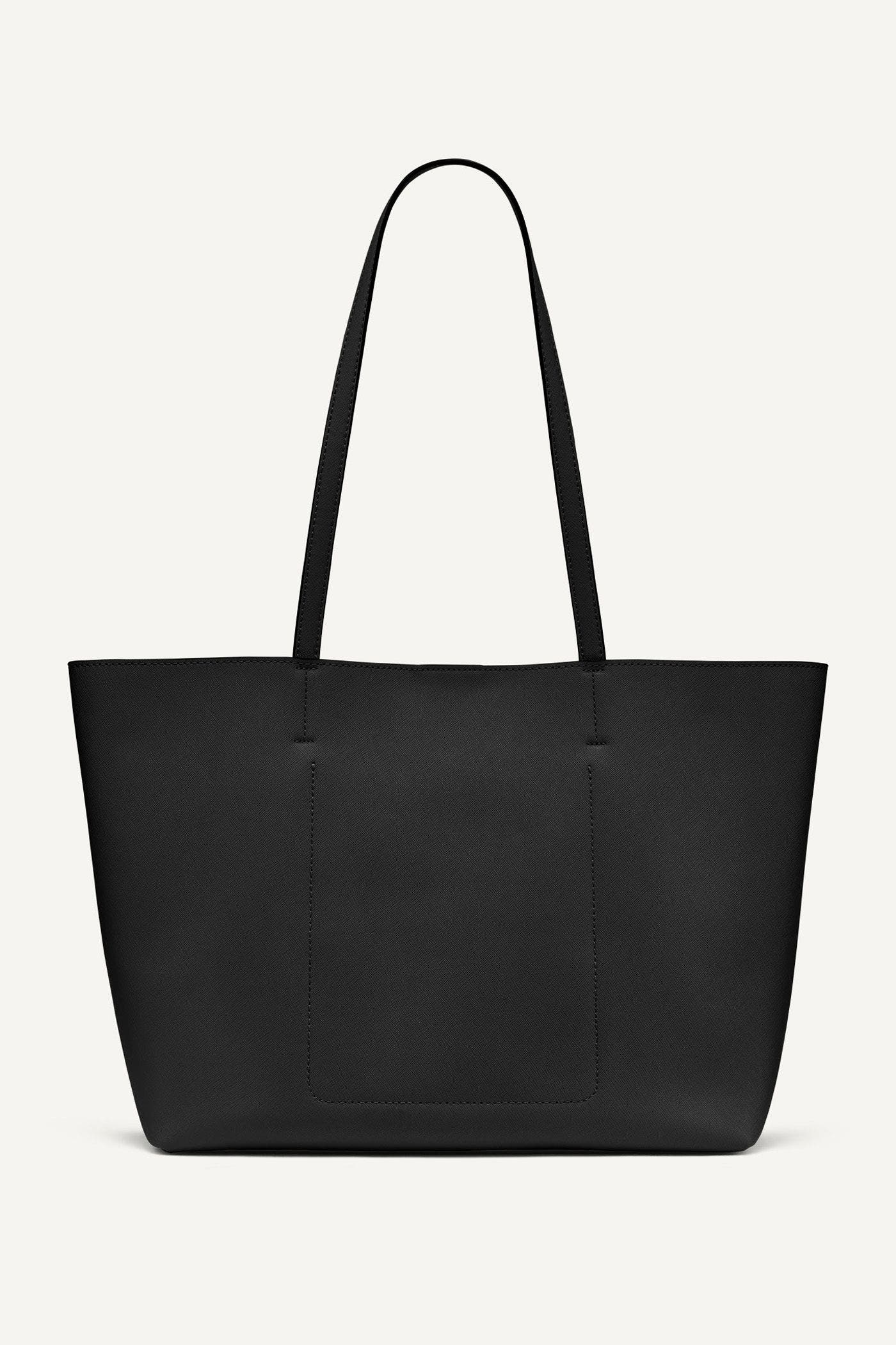 DKNY Avril Tote Bag, Alternate, color, Black/Gold