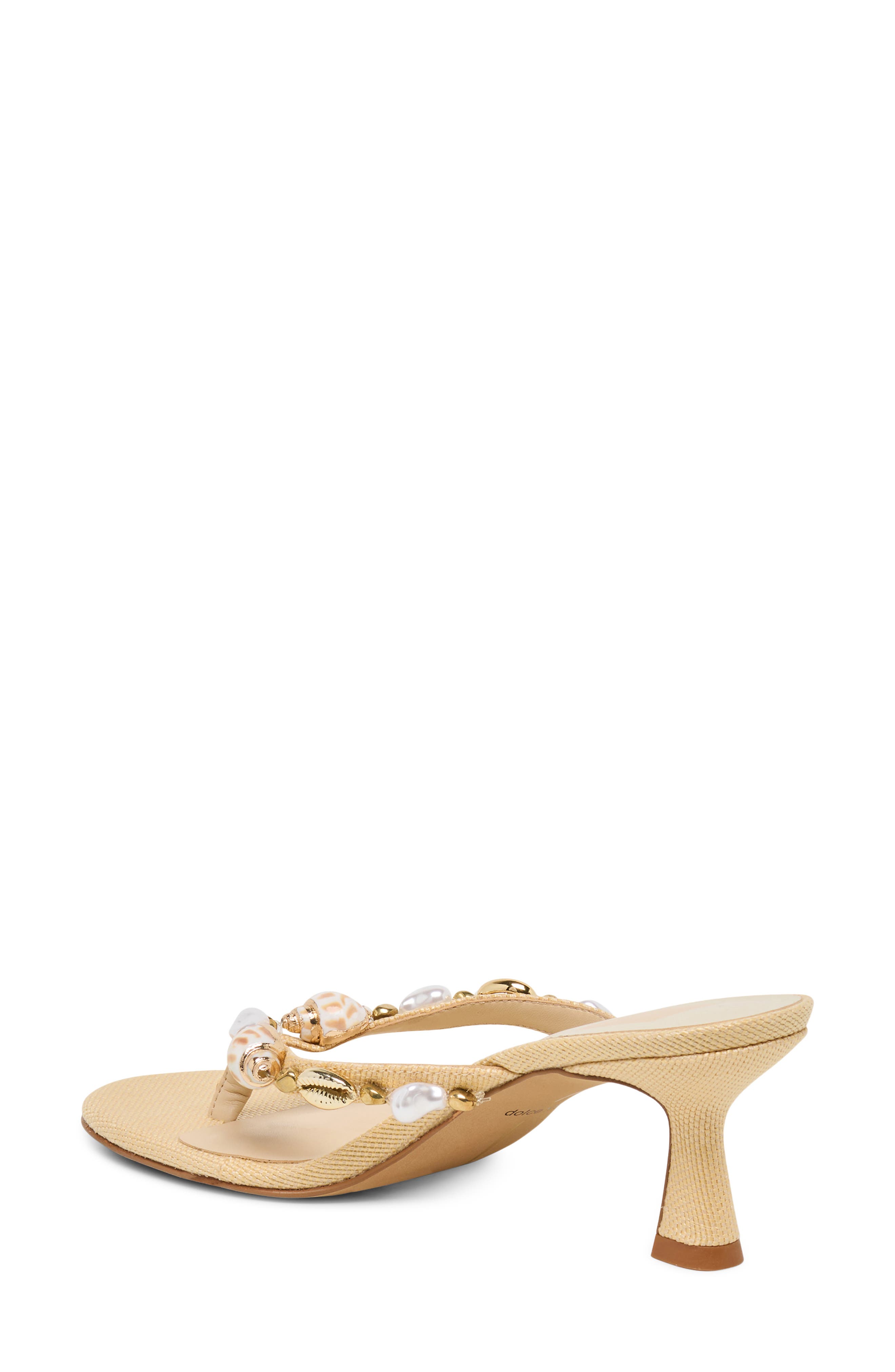 Dolce Vita Daksie Flip Flop, Alternate, color, Light Natural Raffia