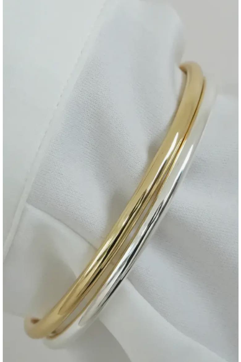 Luck Set of 3 Bangle Bracelets, Alternate, color, TWO TONE