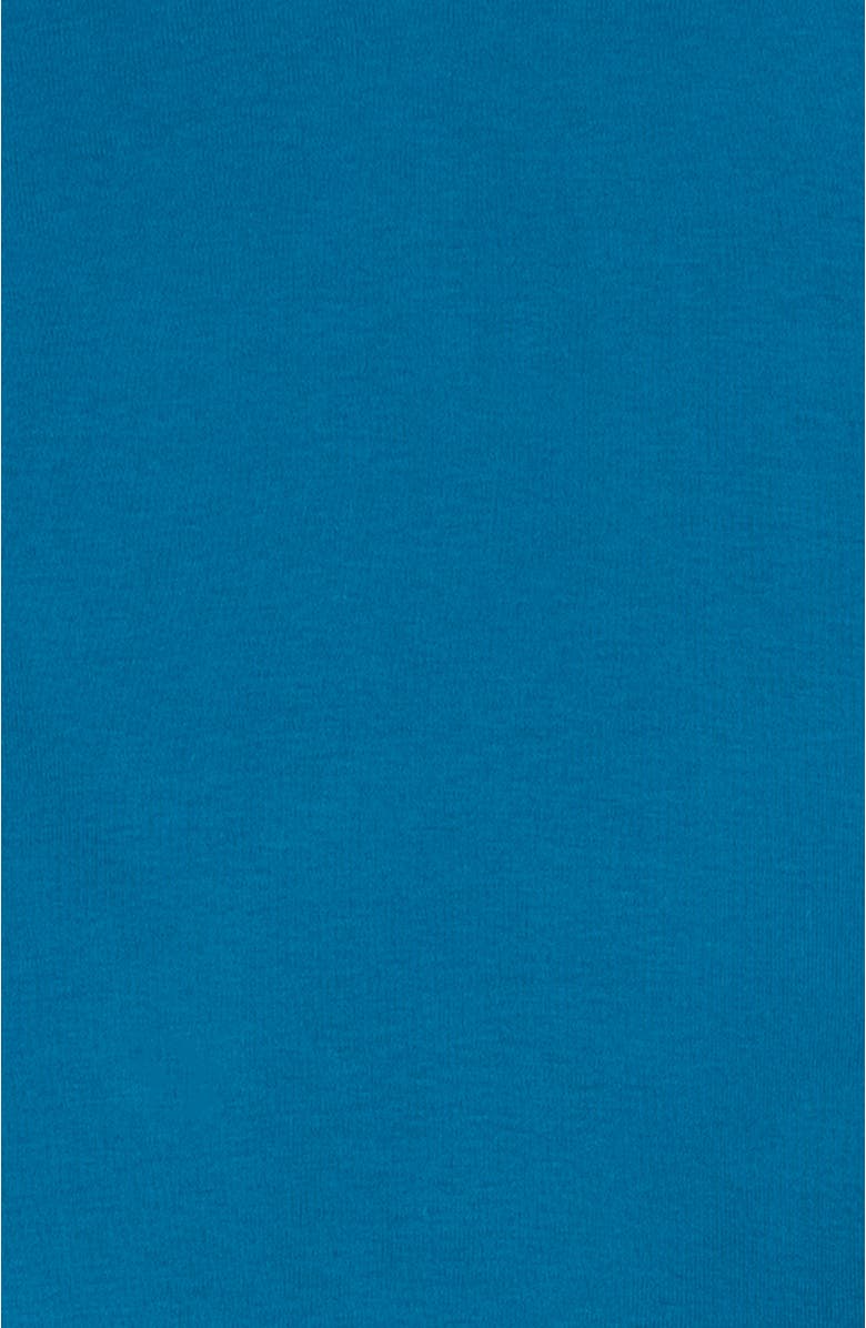 Leveret Kids Two-Piece Solid Cotton Matching Family Pajamas, Alternate, color, Teal