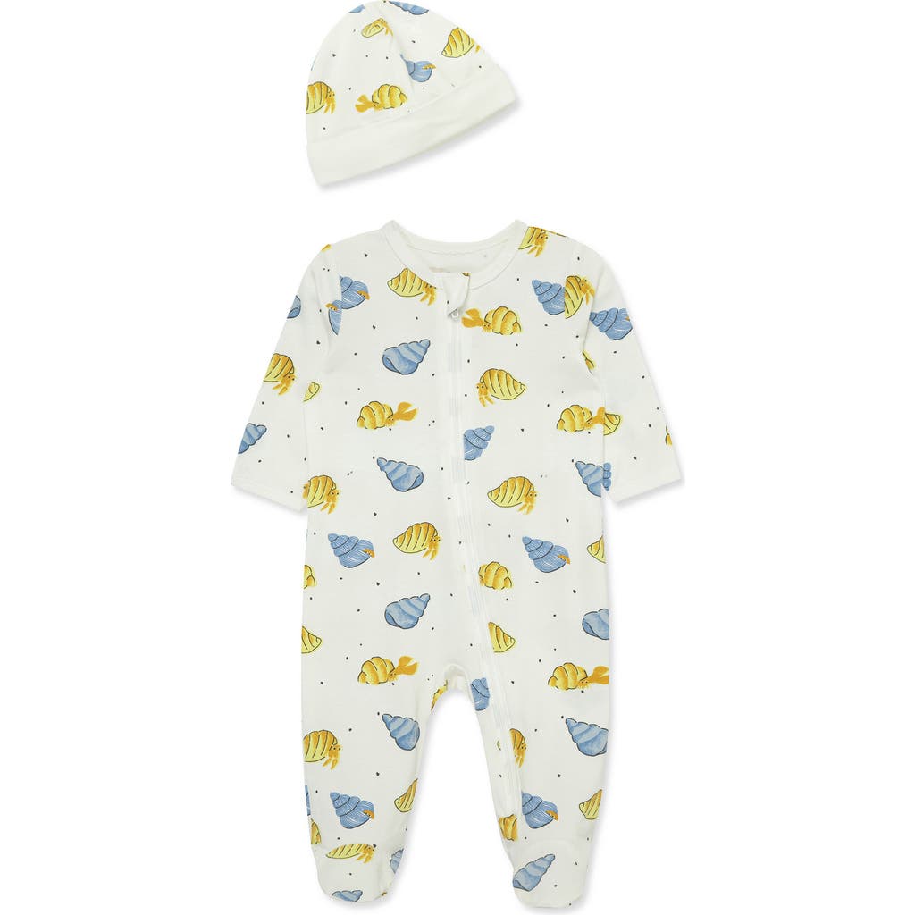 Shop Focus Seaside Footie & Cap Set