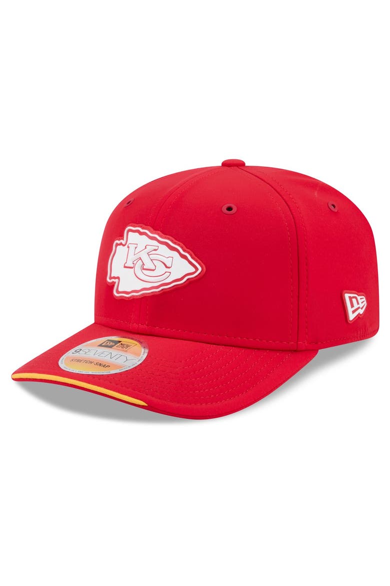 Men's New Era Red Kansas City Chiefs 2026 Sideline 9SEVENTY Adjustable Hat, Main, color, Red