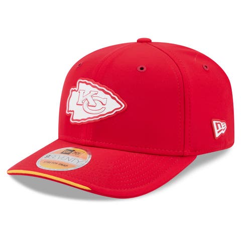 Men's New Era Red Kansas City Chiefs 2026 Sideline 9SEVENTY Adjustable Hat