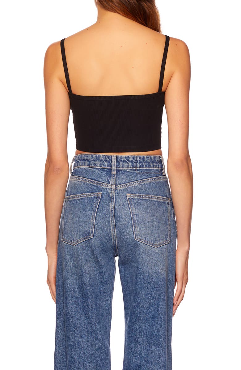 Susana Monaco Rib Crop Camisole, Alternate, color, 
