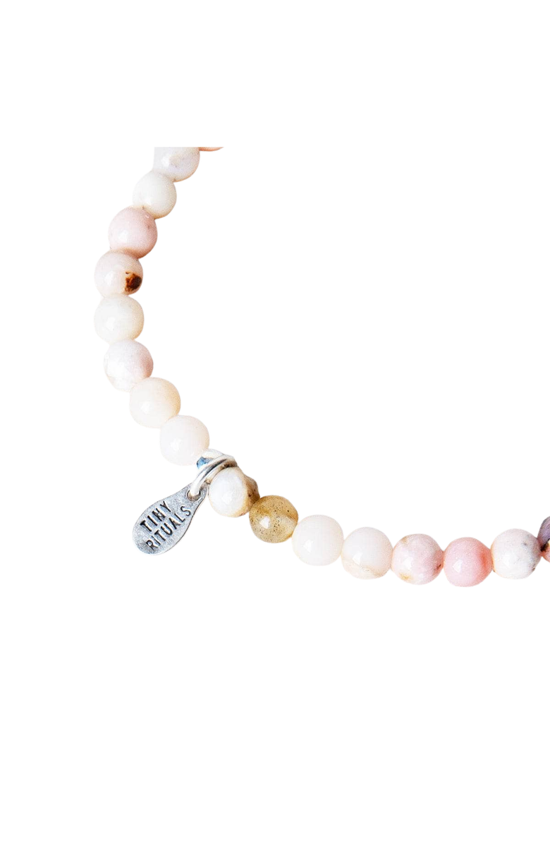 Tiny Rituals Peruvian Opal Energy Bracelet, Alternate, color, Pink Opal