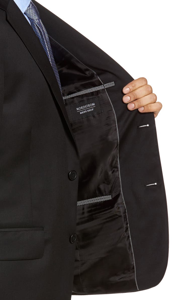 NORDSTROM MEN'S SHOP Classic Fit Solid Wool Blazer, Alternate, color,