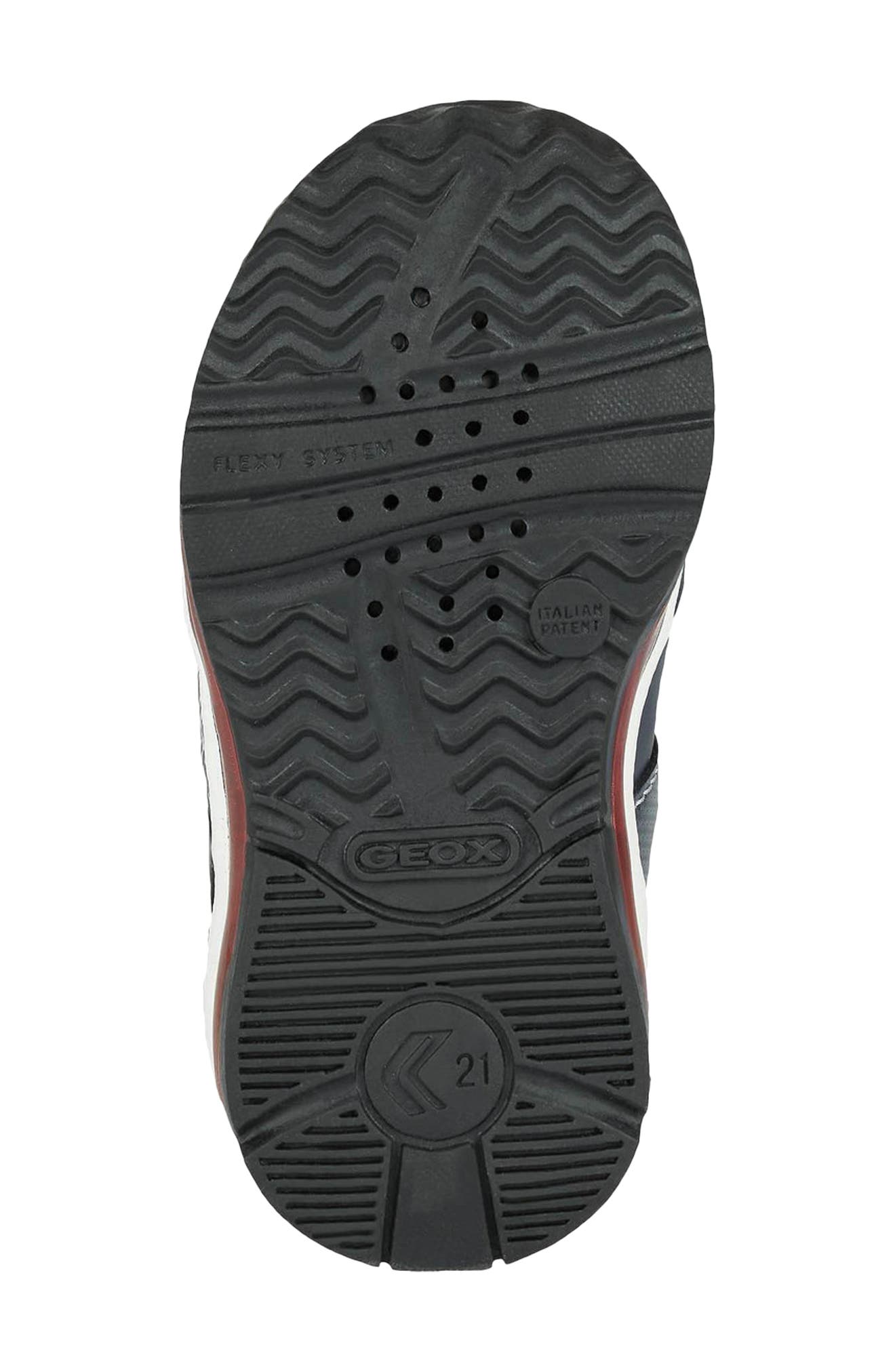 Geox x Marvel Todo Light-Up Sneaker, Alternate, color, 