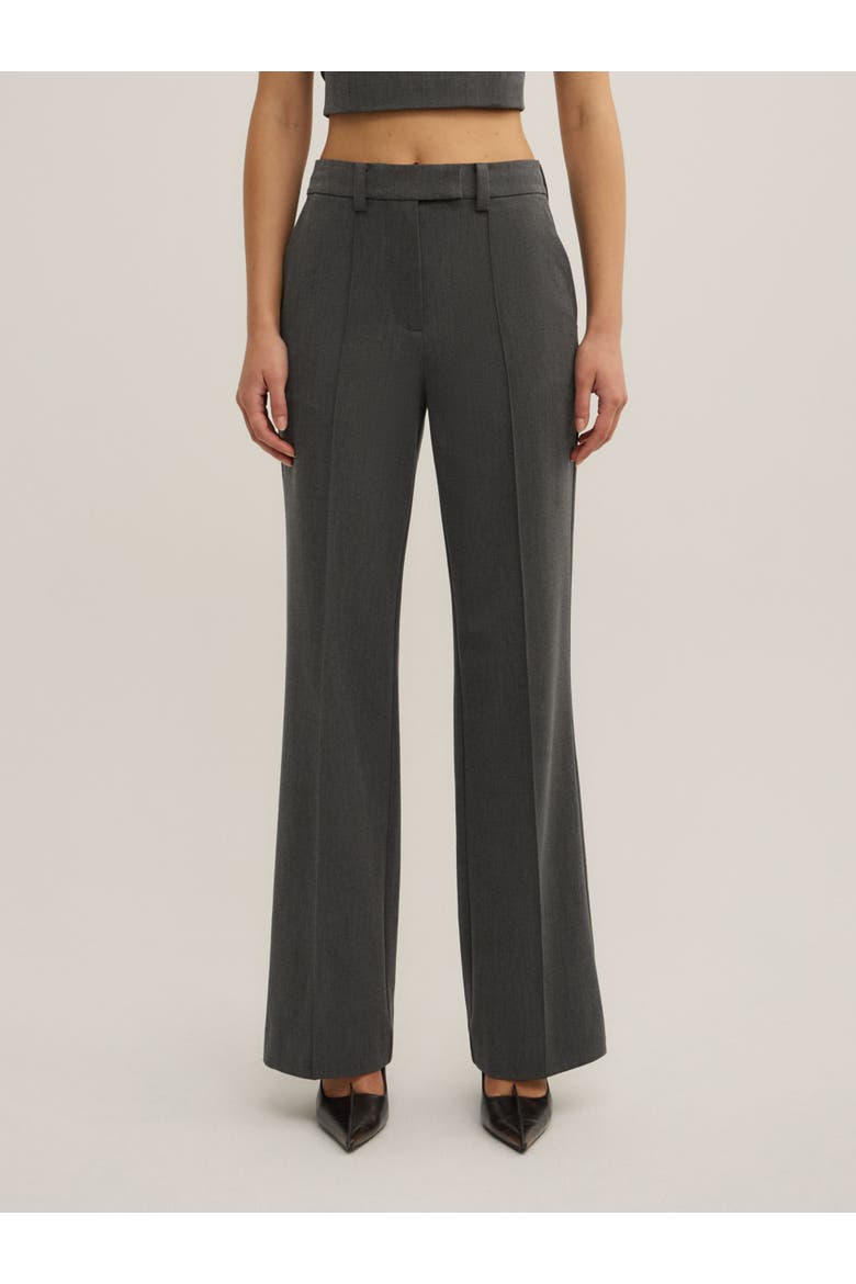 Tailored Trousers, Main, color, Charcoal