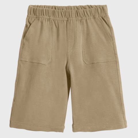 Boys 100% Cotton UPF 50+ Soft 3-Pocket Jersey Shorts