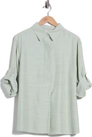 MAX STUDIO Stripe Popover Tunic