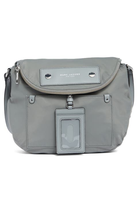 Preppy Nylon Messenger Bag