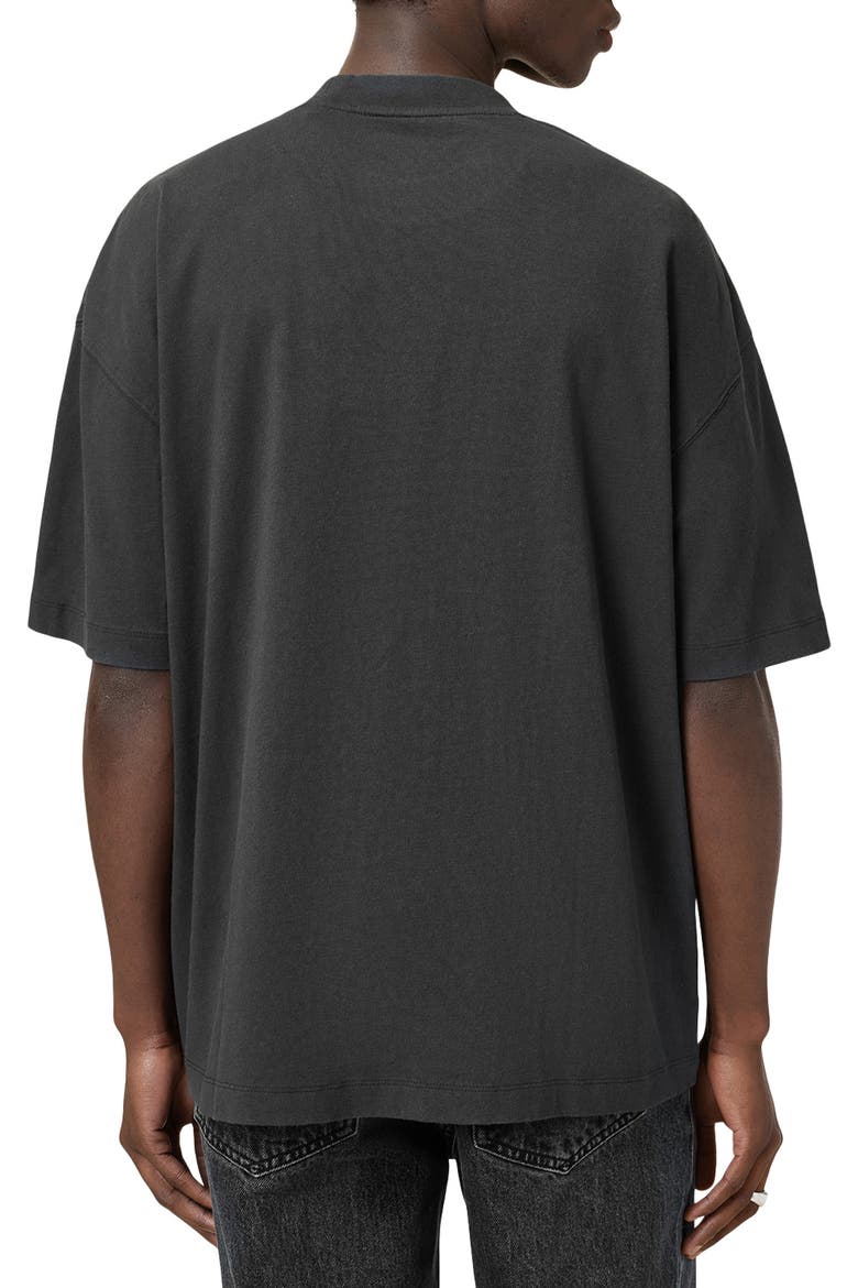 Xander Short Sleeve Crewneck Graphic T-Shirt, Alternate, color, TUMBLED GREY