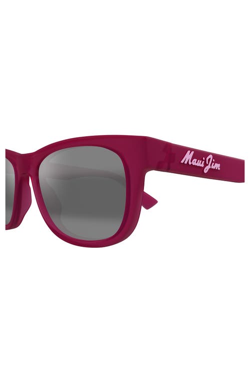 Maui Jim Kaulike Square Sunglasses, 53mm In Pink