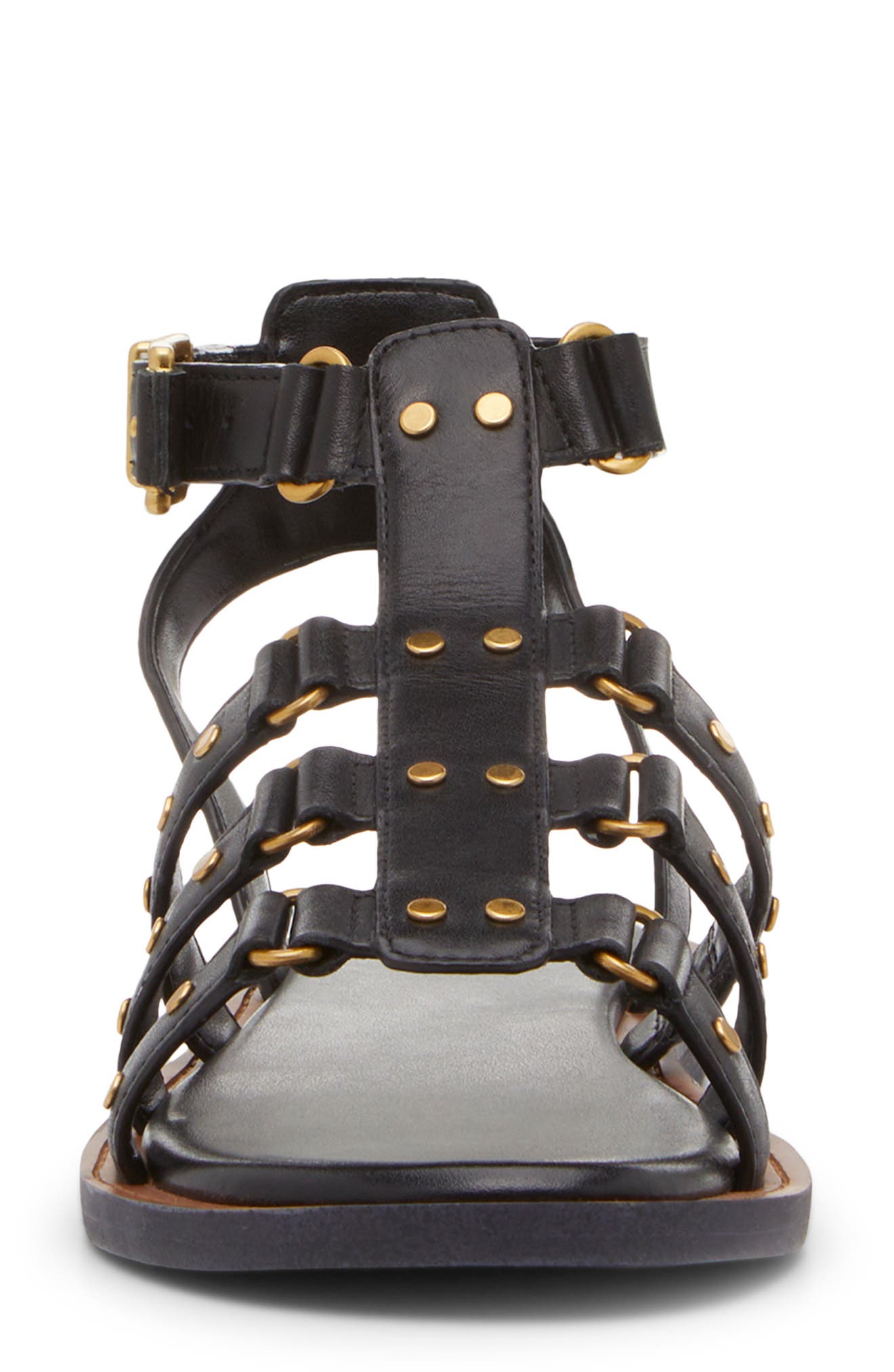 Vince Camuto Claira Gladiator Sandal, Alternate, color, Black