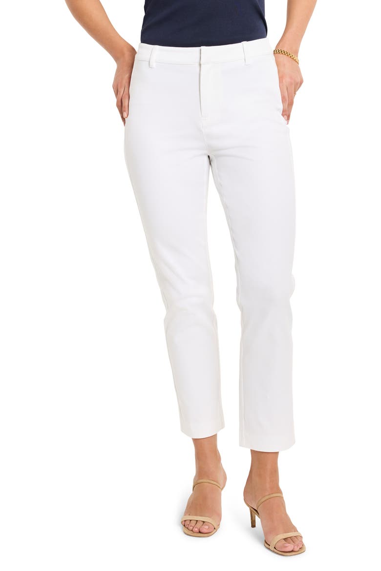 Copley Stretch Cotton Blend Pants, Main, color, PAPER WHITE