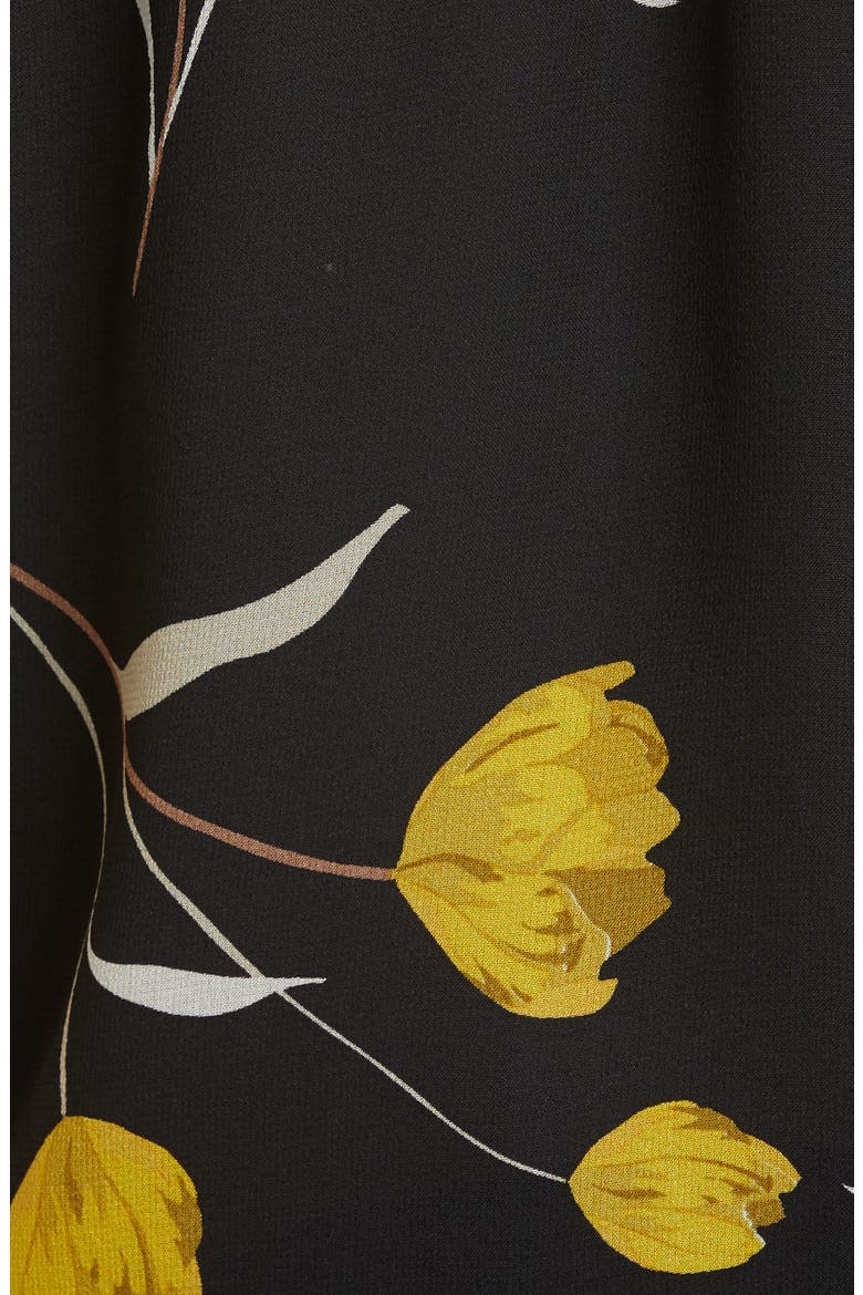 Galletha B Silk Top, Alternate, color, CAVIAR
