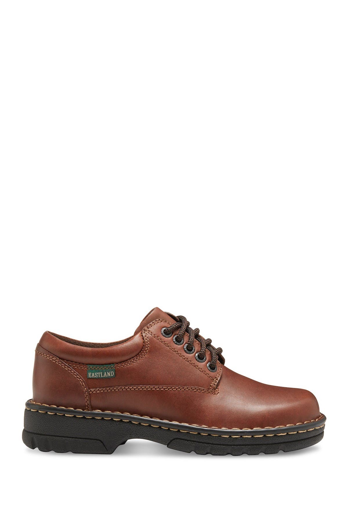 Eastland Plainview Plain Toe Derby, Alternate, color, Brown