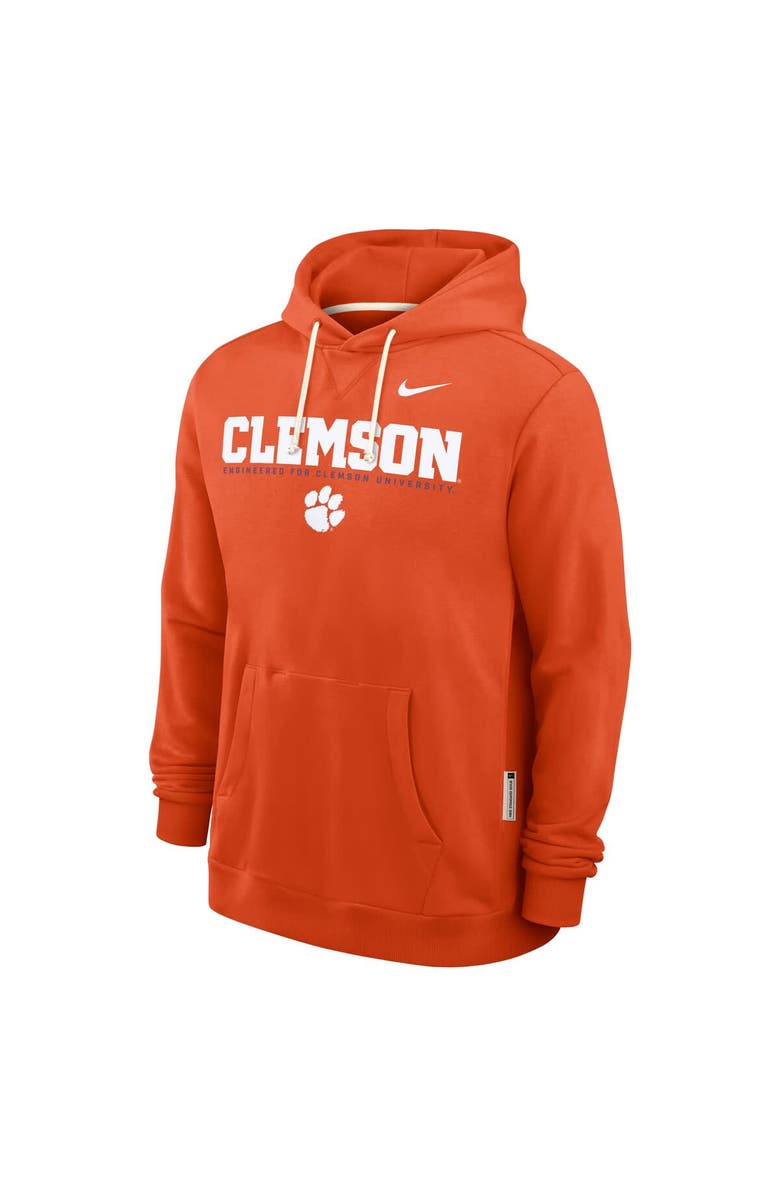 Nike Men's Nike Orange Clemson Tigers 2025 Sideline Standard Issue Dri-FIT Hoodie, Alternate, color, Orange