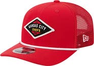New Era Men's New Era Red Kansas City Chiefs Team 9SEVENTY Adjustable Hat