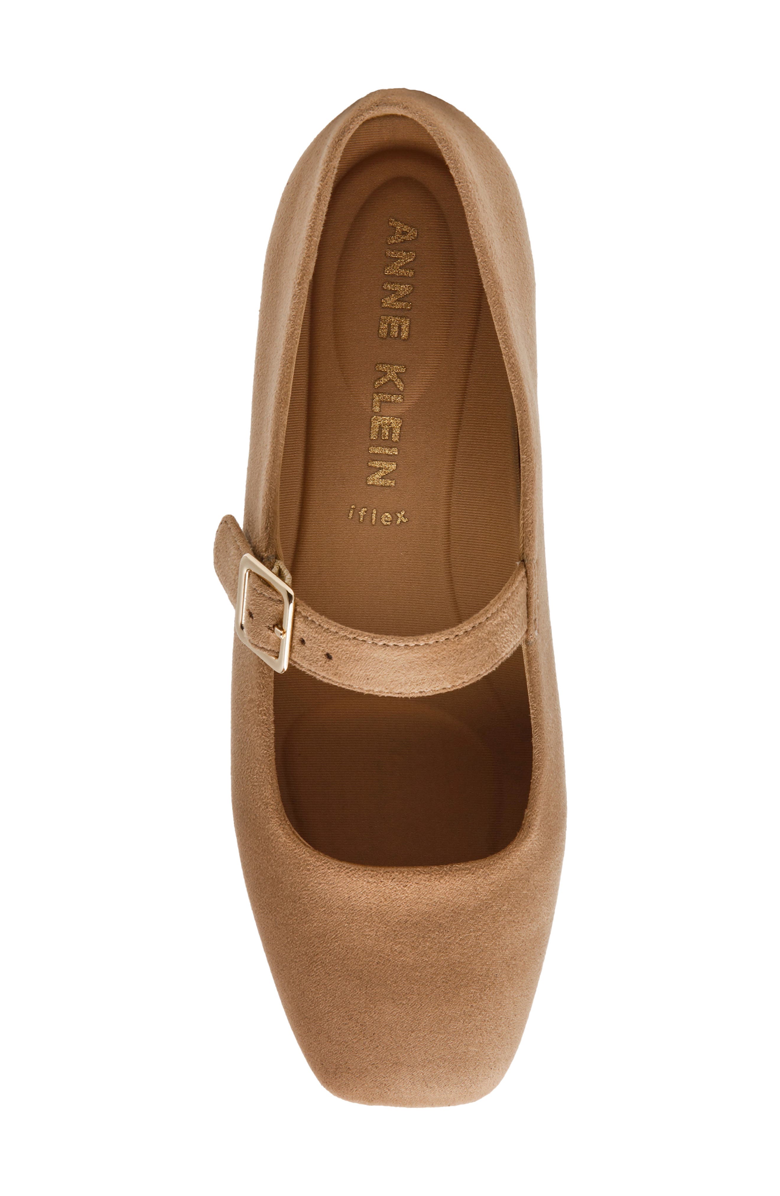 Mabel Mary Jane Flat, Alternate, color, SAND SUEDE