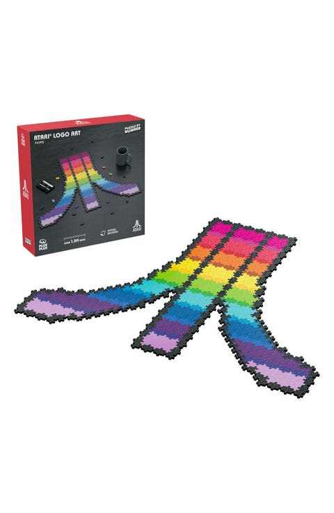 Atari Logo Puzzle by Number Set