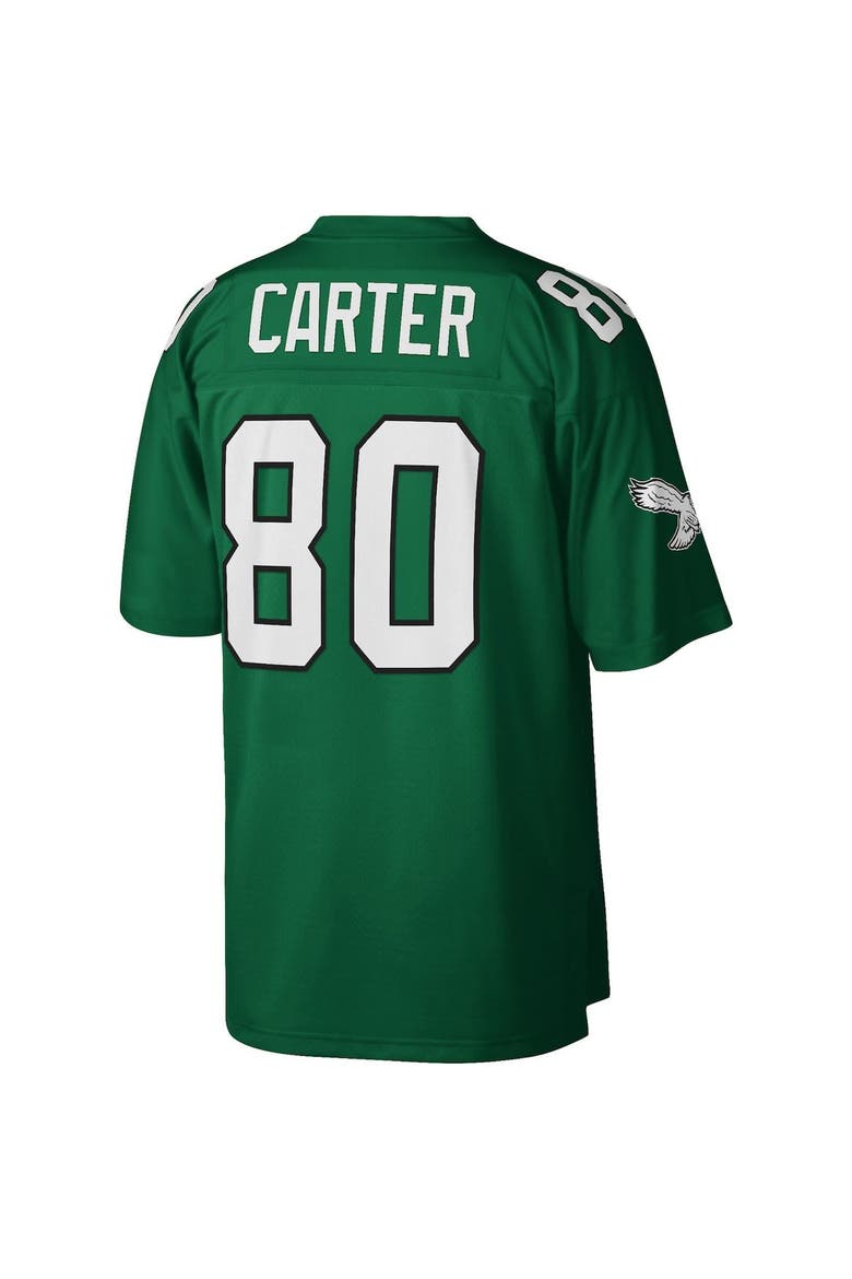 Men's Mitchell & Ness Cris Carter Kelly Green Philadelphia Eagles Legacy Replica Jersey, Alternate, color, Kelly Green