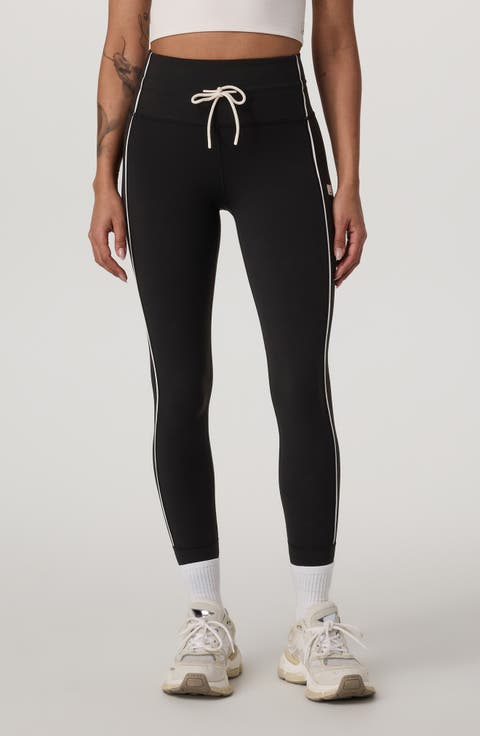 Daily Piped Drawstring Leggings