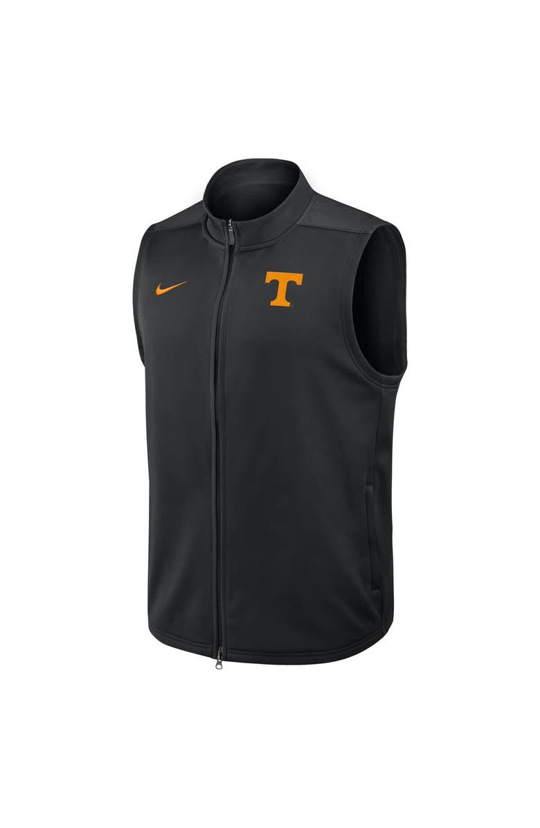 Nike Men's Nike Black Tennessee Volunteers Primetime Victory Performance Full-Zip Vest, Alternate, color, Black