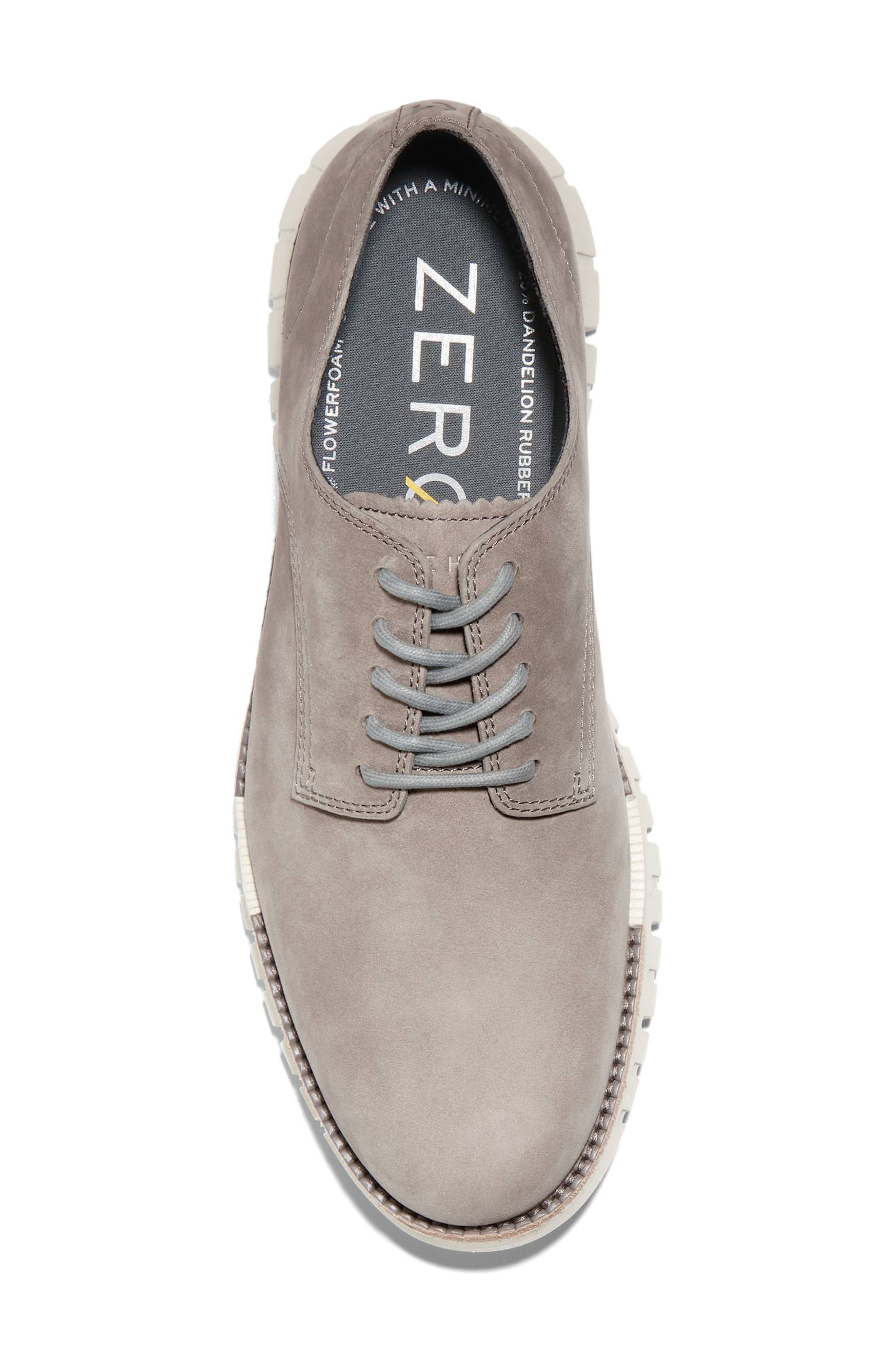 Cole Haan ZeroGrand Remastered Plain Toe Derby, Alternate, color, Titanium/ Silver Birch
