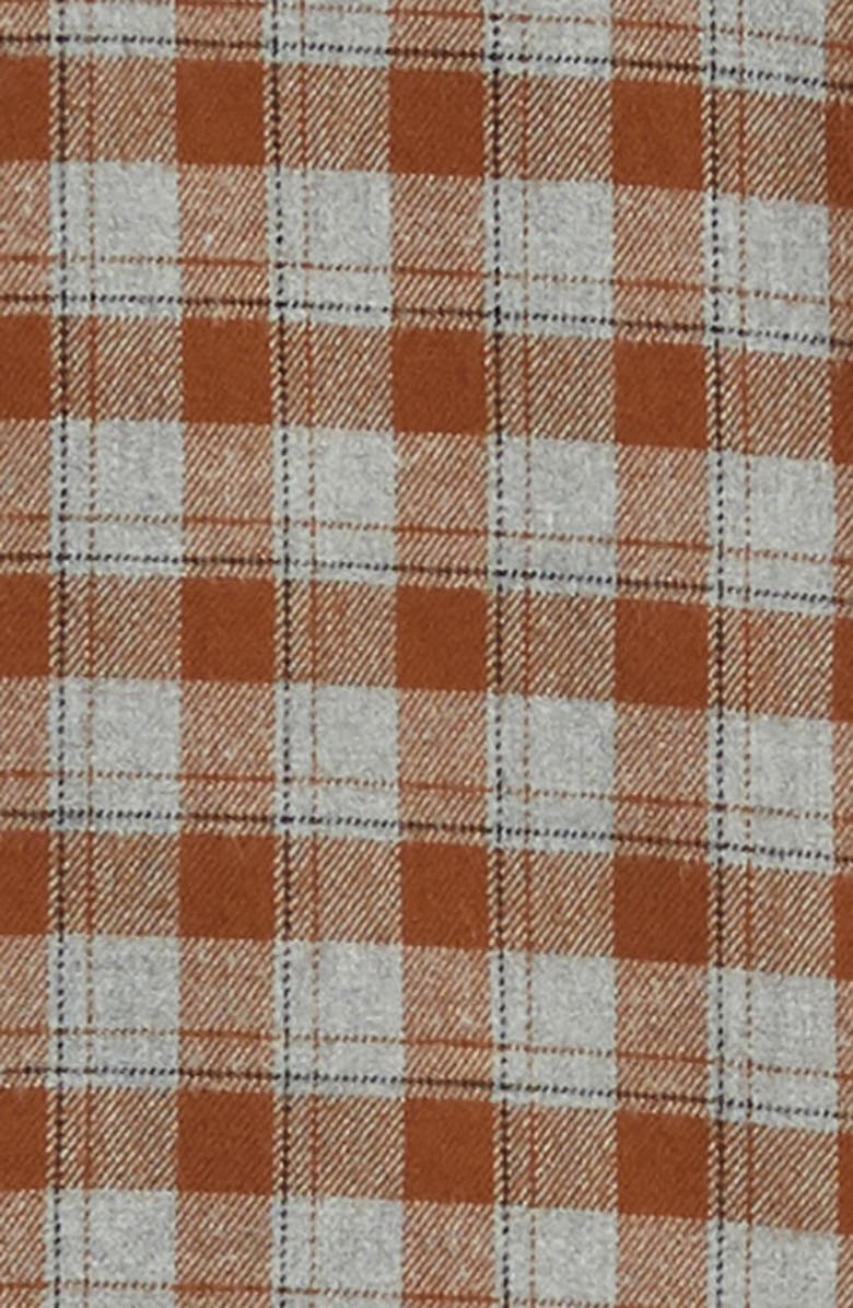 1901 Trim Fit Plaid Flannel Button-Up Shirt, Alternate, color,