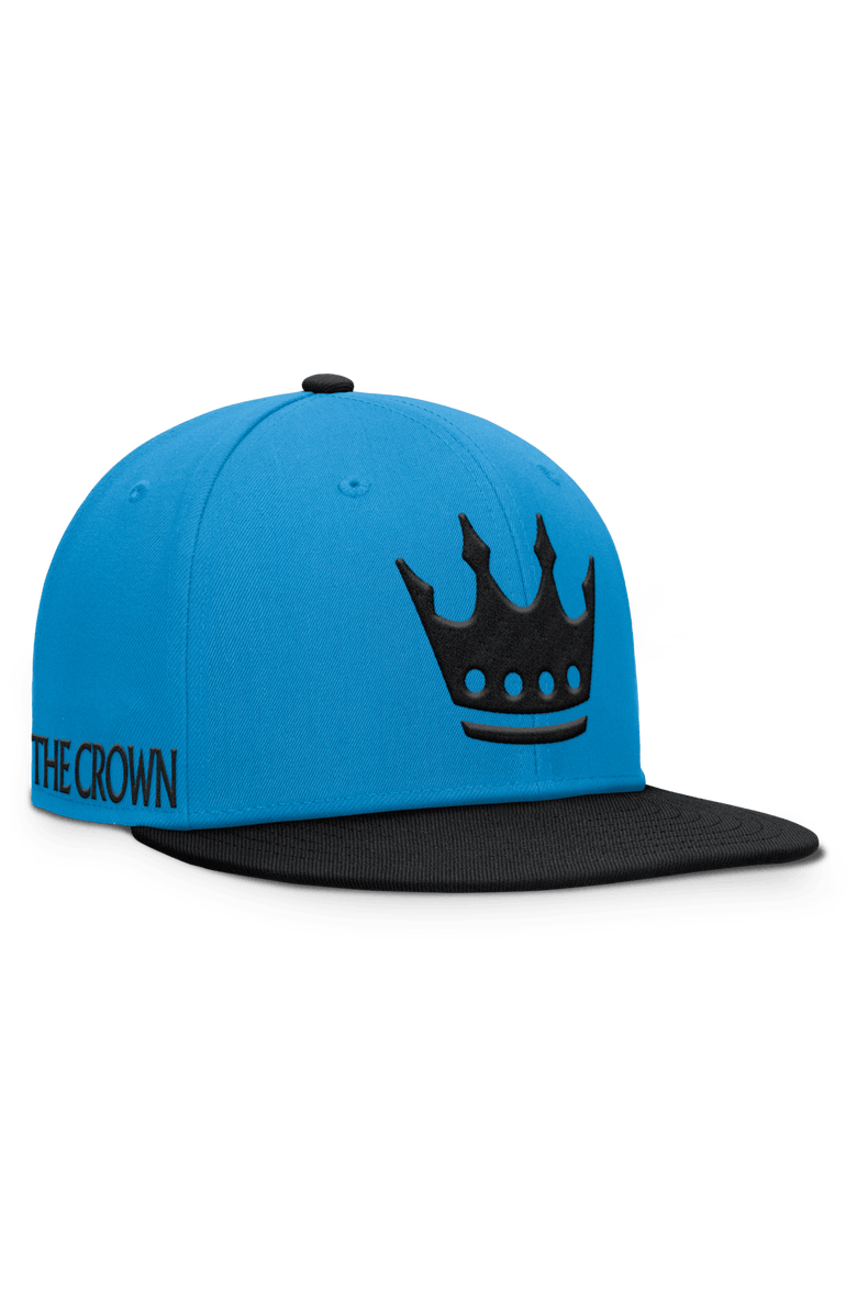 FANATICS Men's Fanatics Blue Charlotte FC Sitter Snapback Hat, Main, color, 