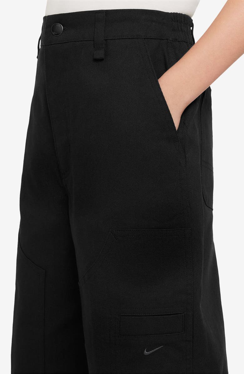 Nike Kids' Sportswear Metro Carpenter Pants, Alternate, color, Black/ Dark Smoke Grey