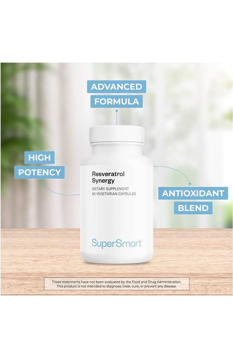 SuperSmart Resveratrol Synergy, Alternate, color,