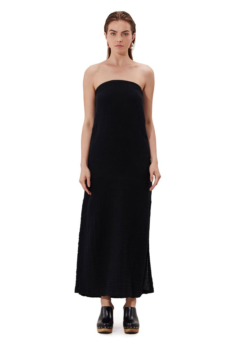 Cloudshore Bandeau Midi Dress Cover-Up, Main, color, Black