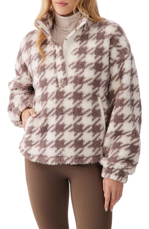 Soraya High Pile Fleece Half Zip Pullover